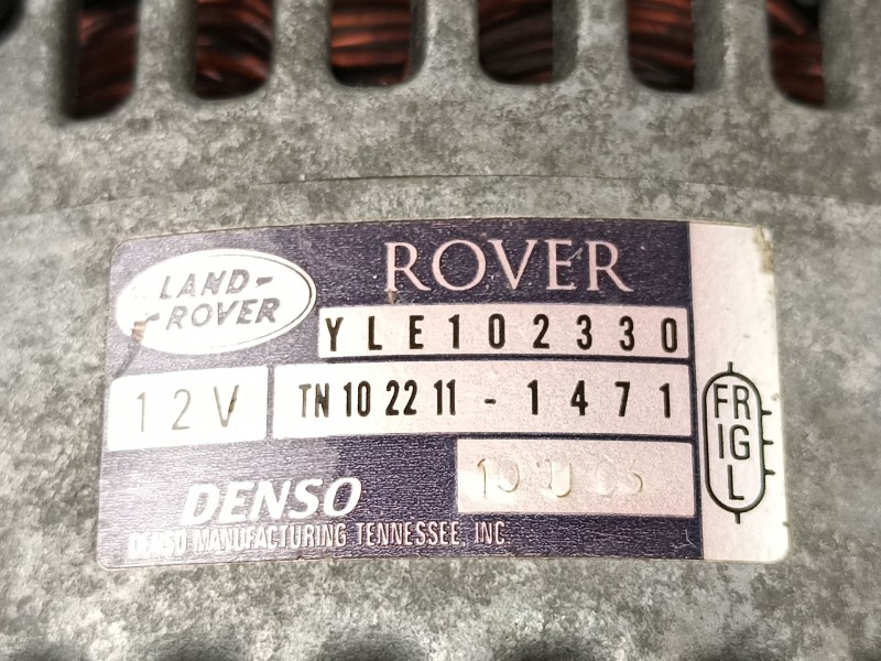 Recambio de alternador para rover serie 75 (rj) 2.5 v6 referencia OEM IAM YLE102330 TN1022111471 