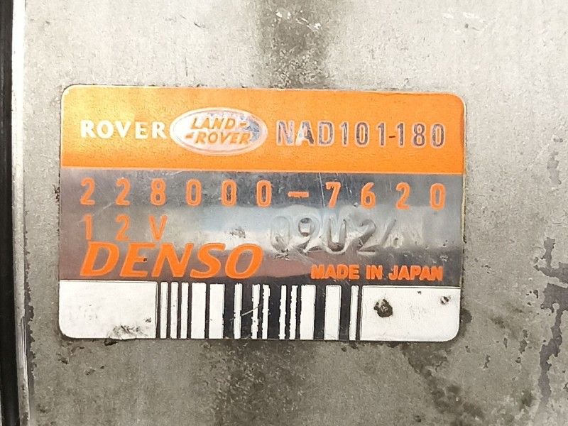 Recambio de motor arranque para rover serie 75 (rj) 2.5 v6 referencia OEM IAM NAD101180 2280007620 