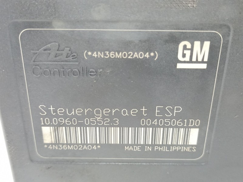 Recambio de abs para opel astra gtc 1.7 16v cdti referencia OEM IAM 5530161 10020602654 13246535