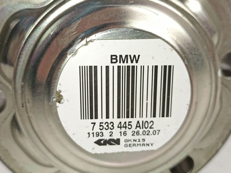 Recambio de transmision trasera izquierda para bmw serie 3 berlina (e90) 320d referencia OEM IAM 7533445 1193216 33217533445