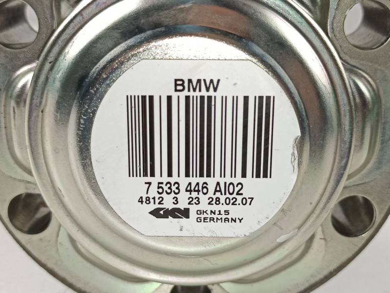 Recambio de transmision trasera derecha para bmw serie 3 berlina (e90) 320d referencia OEM IAM 7533446 4812323 33217533446