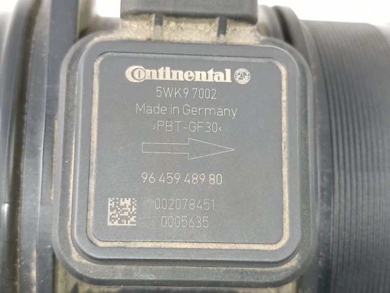 Recambio de caudalimetro para lancia phedra (180) 2.2 jtd oro (125kw) referencia OEM IAM 9645948980 5WK97002 
