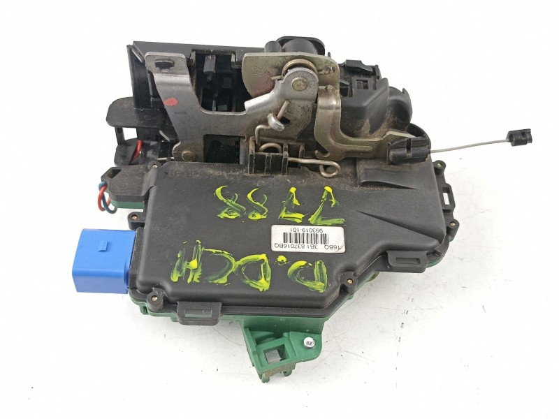 Recambio de cerradura puerta delantera derecha para volkswagen polo (9n1) 1.2 12v referencia OEM IAM 3B1837016BQ  