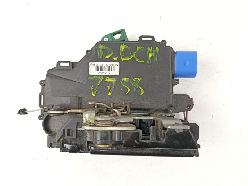 Recambio de cerradura puerta delantera derecha para volkswagen polo (9n1) 1.2 12v referencia OEM IAM 3B1837016BQ  