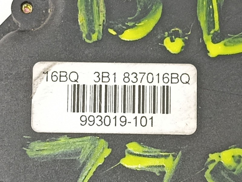 Recambio de cerradura puerta delantera derecha para volkswagen polo (9n1) 1.2 12v referencia OEM IAM 3B1837016BQ  