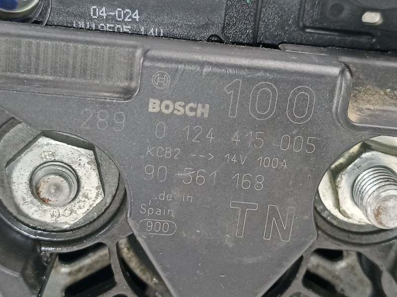 Recambio de alternador para opel frontera b 2.2 16v dti referencia OEM IAM 90561168 0124415005 