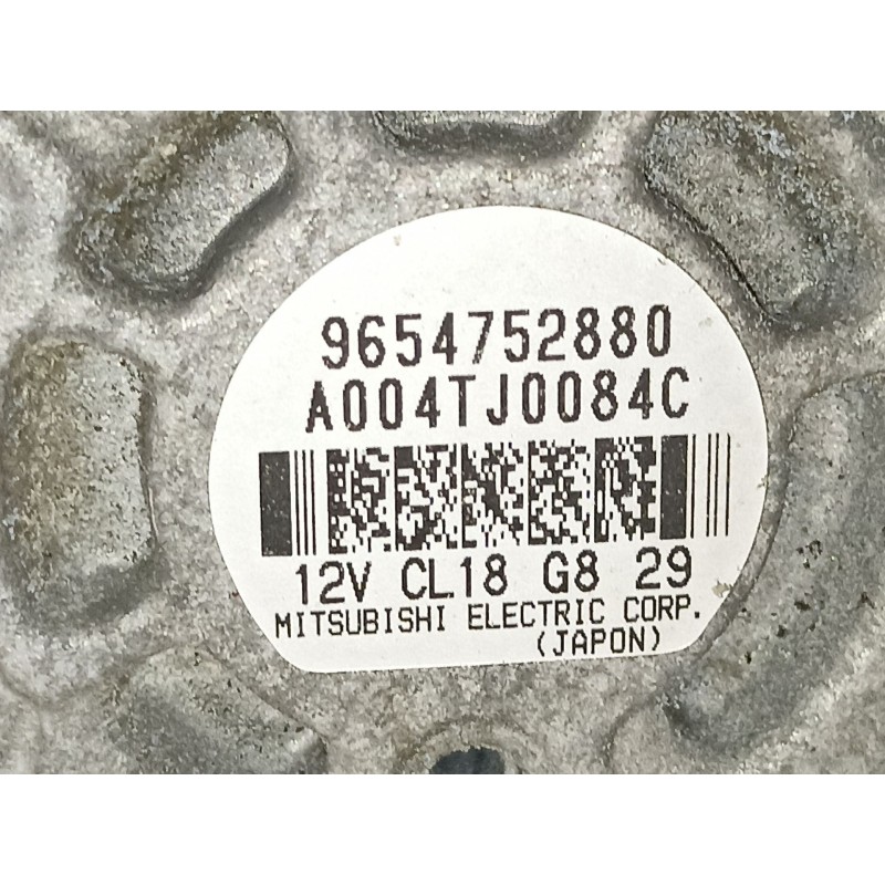 Recambio de alternador para lancia phedra (180) 2.2 jtd oro (125kw) referencia OEM IAM 9654752880 A004TJ0084C 