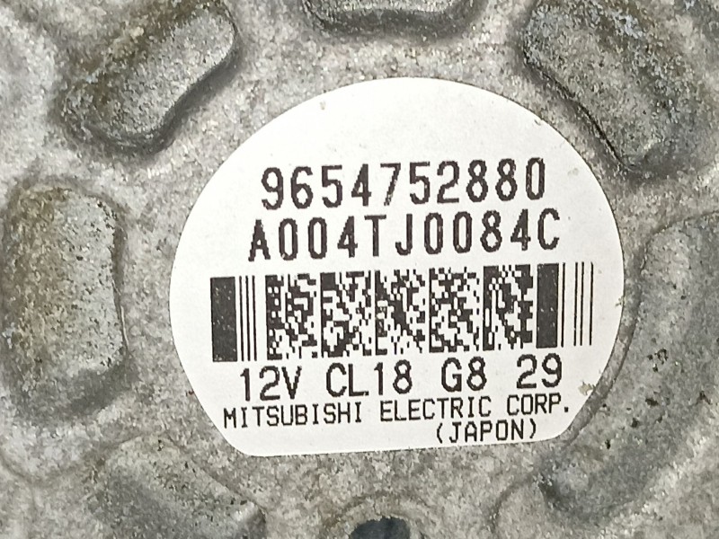 Recambio de alternador para lancia phedra (180) 2.2 jtd oro (125kw) referencia OEM IAM 9654752880 A004TJ0084C 