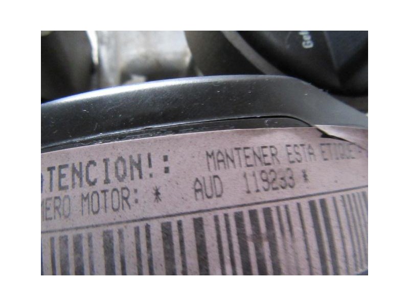 Recambio de motor gasolina : seat ibiza : 1.4 g (59,82cv) [2001] para seat ibiza 1.4 g referencia OEM IAM AUD  