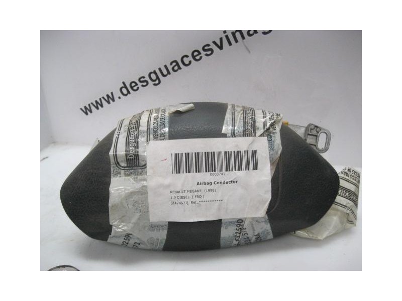 Recambio de airbag conductor : renault megane : 1.9 diesel ( f8q ) [1998] para renault megane 1.9 diesel ( f8q ) referencia OEM 