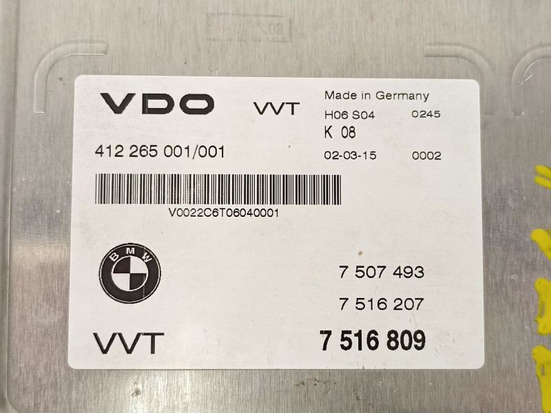 Recambio de centralita para bmw 318 1.8 g referencia OEM IAM 7516809 412265001 