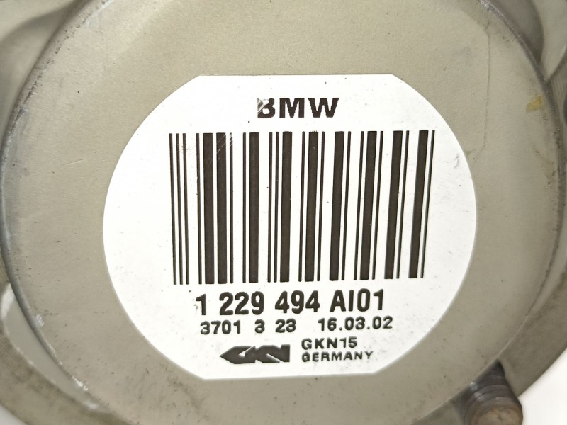 Recambio de transmision trasera derecha para bmw serie 3 compact (e46) 316 ti referencia OEM IAM 1229494  33211229494