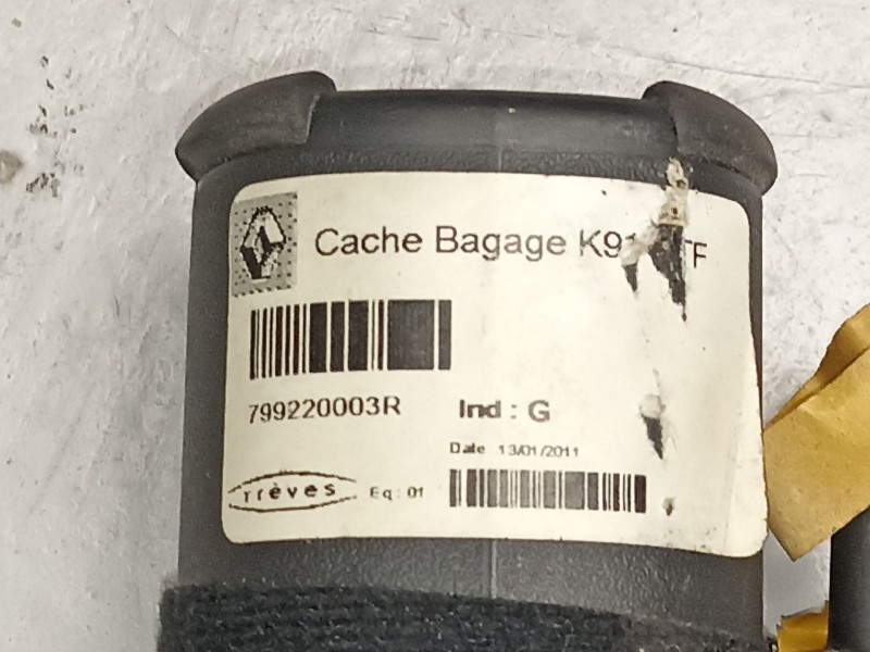Recambio de bandeja maletero para renault laguna grandtour iii dynamique referencia OEM IAM 799220003R  