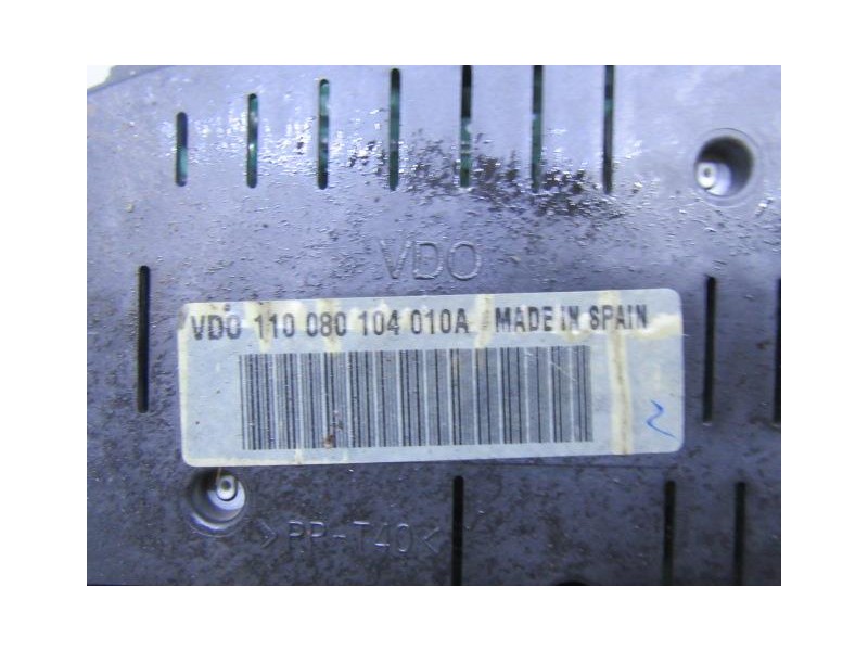 Recambio de cuadro instrumentos : seat cordoba : 1.9 tdi (100,61cv) [2003] para seat cordoba 1.9 tdi referencia OEM IAM 11008010