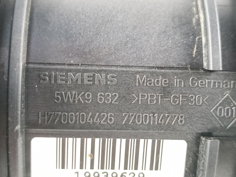 Recambio de caudalimetro para mitsubishi space star (dg0) 1.9 di-d cat referencia OEM IAM M887504 7700114778 H7700104426