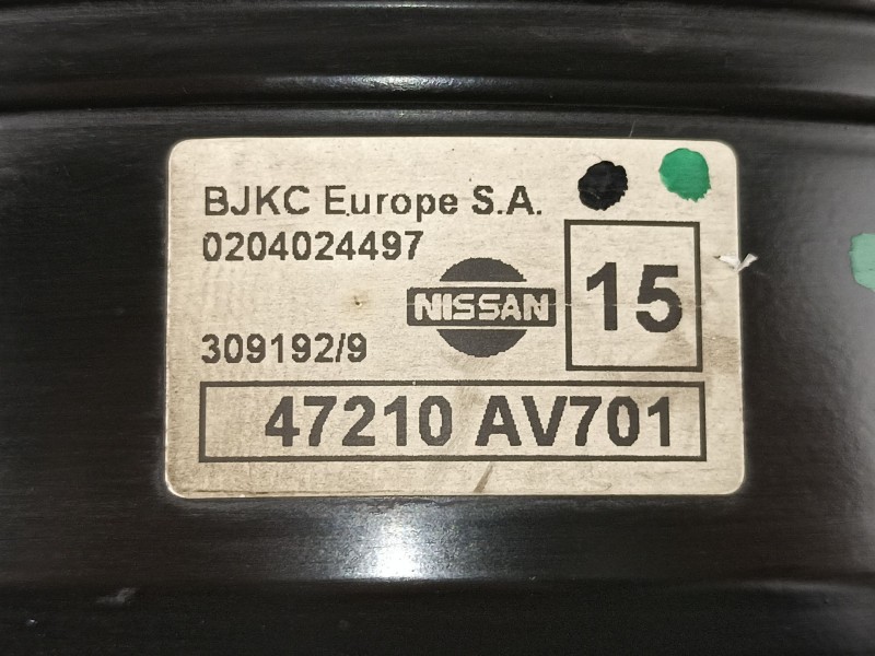 Recambio de servofreno para nissan primera 1.6 g referencia OEM IAM 47210AV701 0204251207 0204024497