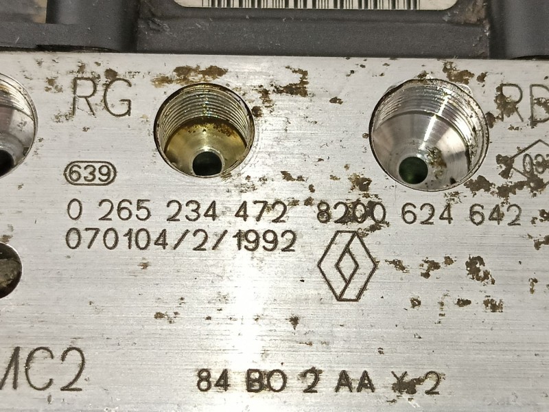 Recambio de abs para renault scenic ii 1.5 dci diesel referencia OEM IAM 8200624642 0265234472 