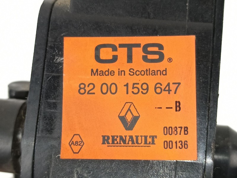 Recambio de potenciometro aceleracion para renault scenic ii 1.5 dci diesel referencia OEM IAM 8200159647  
