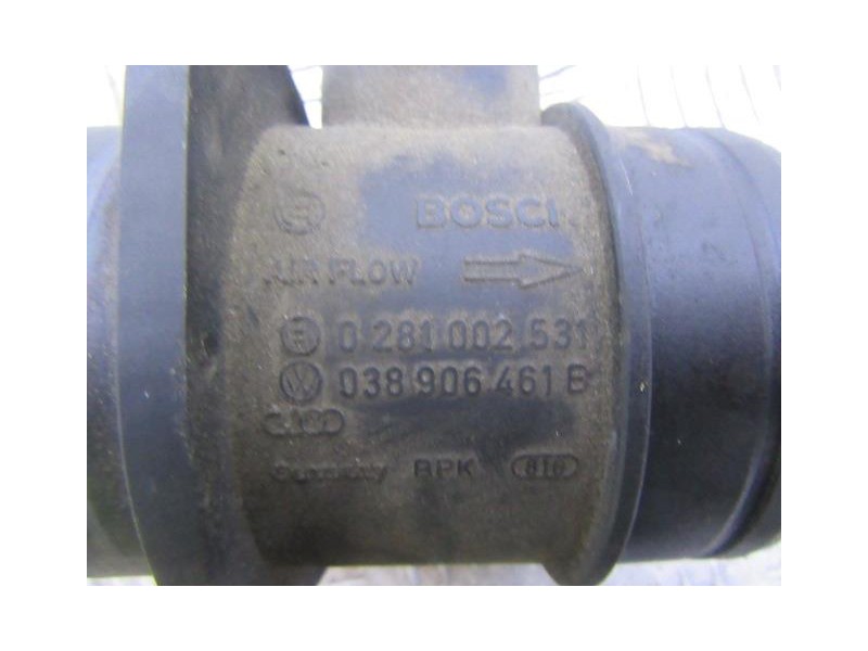 Recambio de caudalimetro : seat cordoba : 1.9 tdi (100,61cv) [2003] para seat cordoba 1.9 tdi referencia OEM IAM 0281002531  