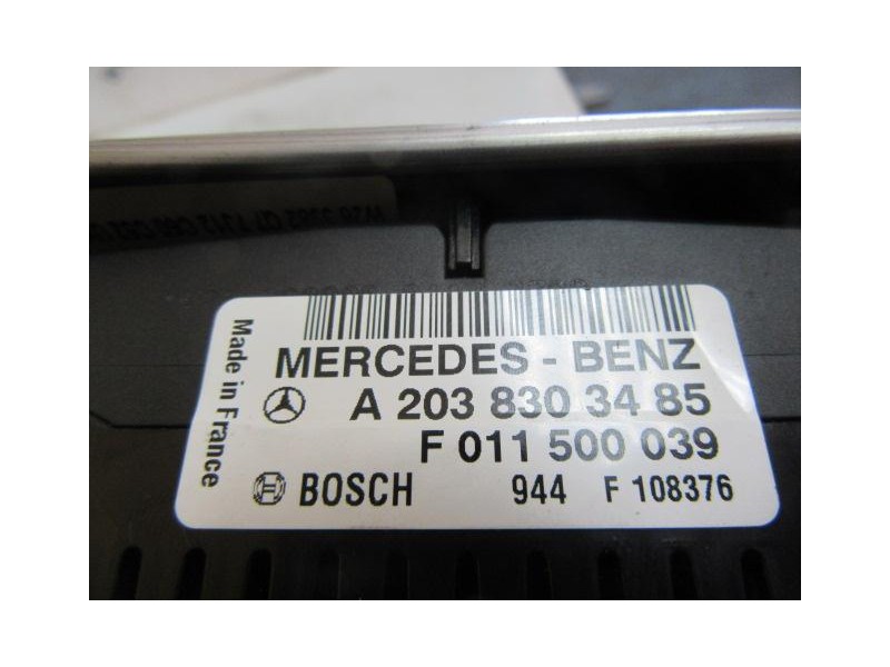 Recambio de mandos calefaccion : m. benz c 220 : 2.2 cdi [2006] para m. benz c 220 2.2 cdi referencia OEM IAM   