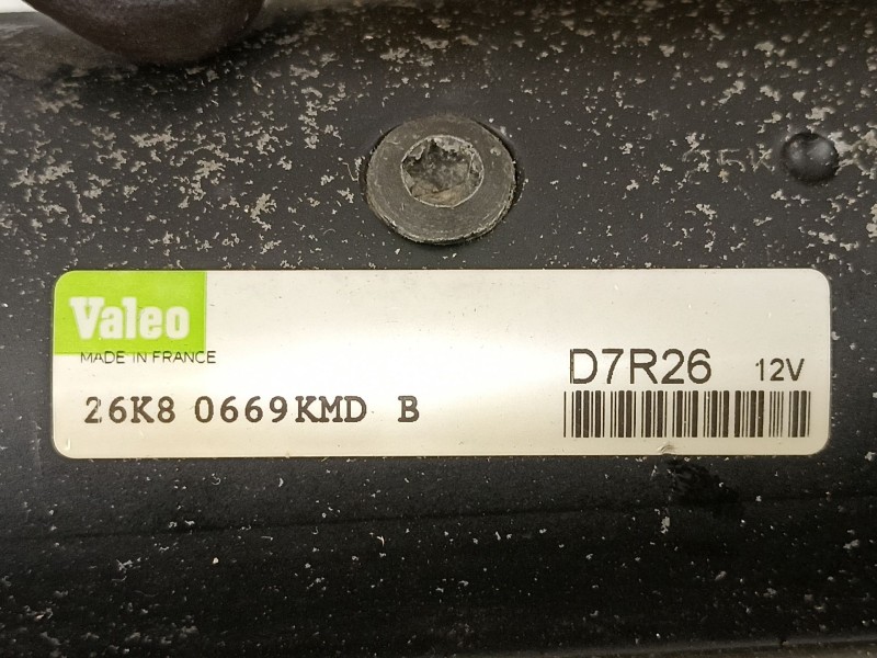 Recambio de motor arranque para peugeot 206 berlina xr referencia OEM IAM 5802M3 D7R26 