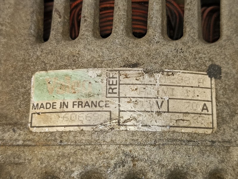 Recambio de alternador para peugeot 106 (s2) 1.1 referencia OEM IAM 5705E1 A11VI11 