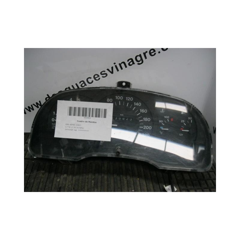 Recambio de cuadro instrumentos : opel astra : 1.7 td 1.7 td (x17dtl) [1997] para opel astra 1.7 td 1.7 td (x17dtl) referencia O