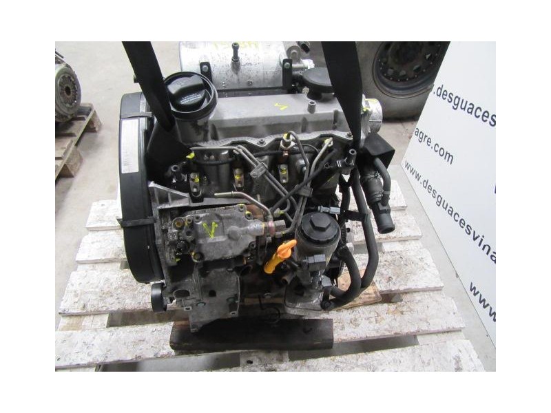Recambio de motor diesel : skoda fabia : 1.9 d -asy (63,90cv) 5p [2001] para skoda fabia 1.9 d -asy referencia OEM IAM ASY  