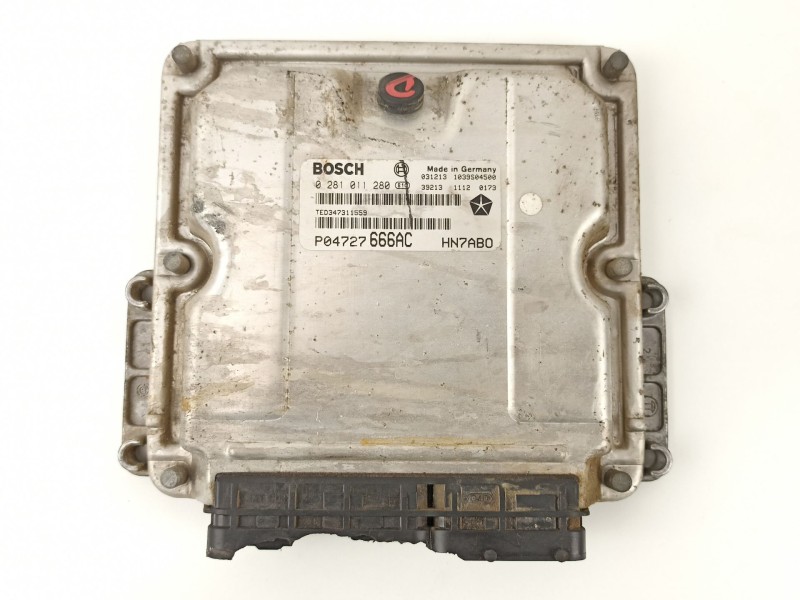 Recambio de centralita para chrysler voyager (rg) 2.5 crd cat referencia OEM IAM 4727666AC 0281011280 HN7AB0
