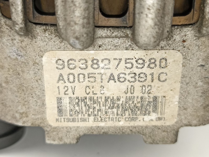 Recambio de alternador para citroen xsara break 1.6i 16v sx referencia OEM IAM 9638275980 A005TA6391C 