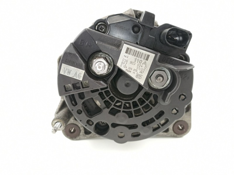 Recambio de alternador para volkswagen polo (9n1) 1.4 16v referencia OEM IAM 036903024D 0124325056 