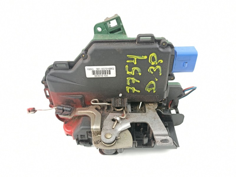 Recambio de cerradura puerta delantera derecha para volkswagen polo (9n1) 1.4 16v referencia OEM IAM 3B1837016BQ  