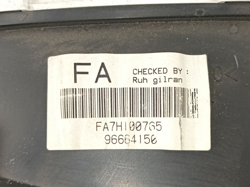 Recambio de cuadro instrumentos para chevrolet matiz 1.0 cat referencia OEM IAM 96664150  96497743