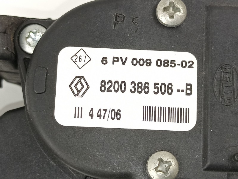 Recambio de potenciometro aceleracion para dacia logan 1.5 dci referencia OEM IAM 8200386506 6PV00908502 