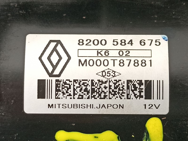 Recambio de motor arranque para dacia logan 1.5 dci referencia OEM IAM 8200584675 M000T87881 