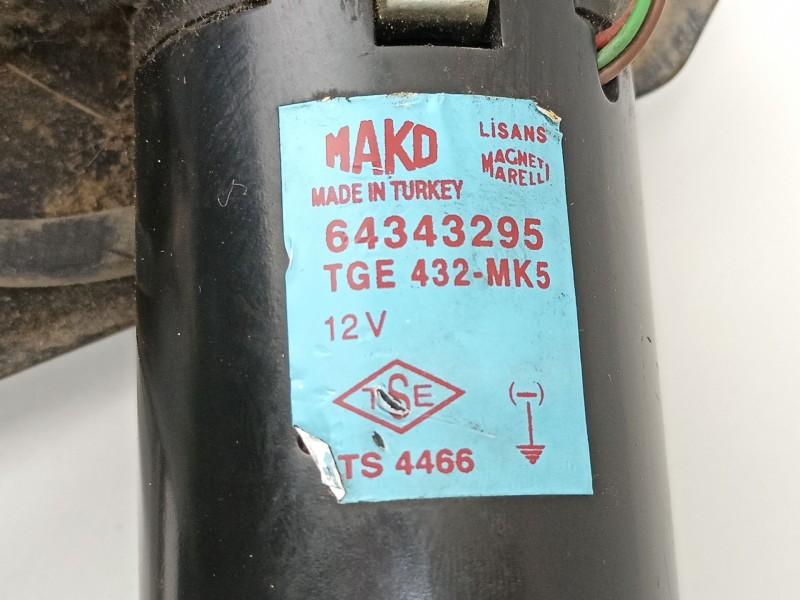 Recambio de motor limpia delantero para dacia logan 1.5 dci referencia OEM IAM 8200209866 TGE432MK5 64343295