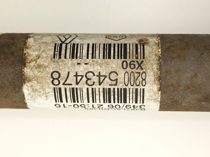 Recambio de transmision delantera derecha para dacia logan 1.5 dci referencia OEM IAM 8200543478  