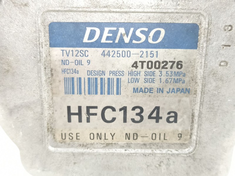 Recambio de compresor aire acondicionado para fiat brava (182) 1.9 turbodiesel referencia OEM IAM 46438366 4425002151 
