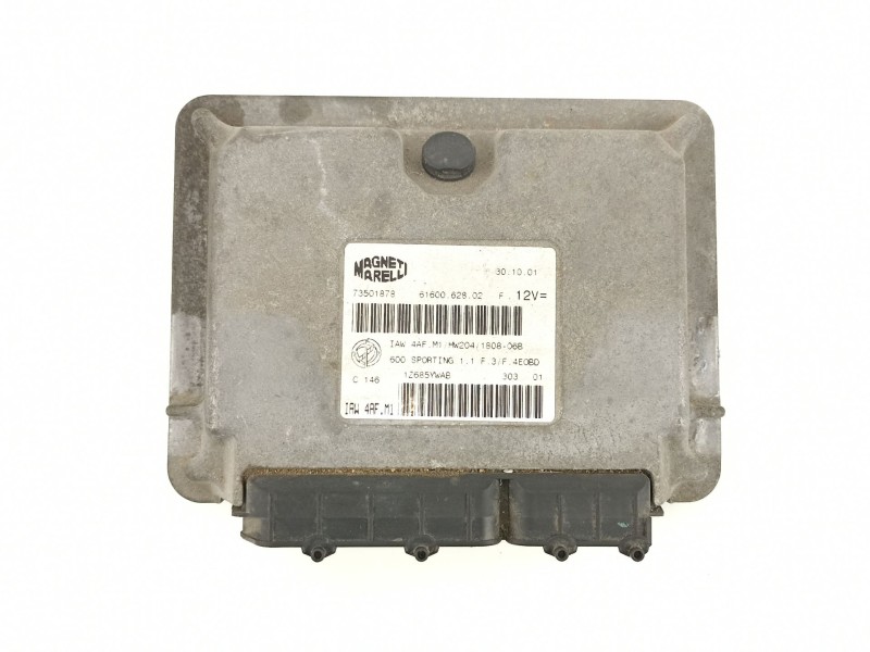 Recambio de centralita para fiat seicento 1.1 g referencia OEM IAM 73501878 6160062802 
