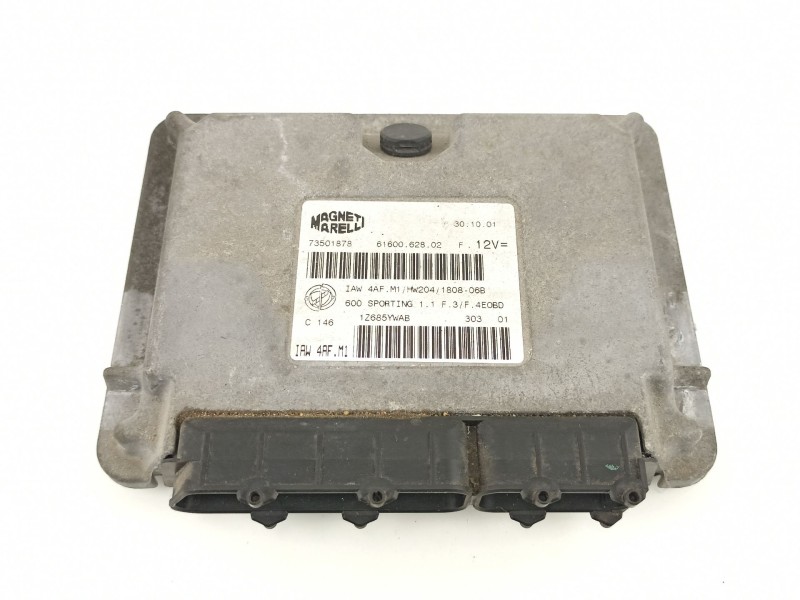 Recambio de centralita para fiat seicento 1.1 g referencia OEM IAM 73501878 6160062802 