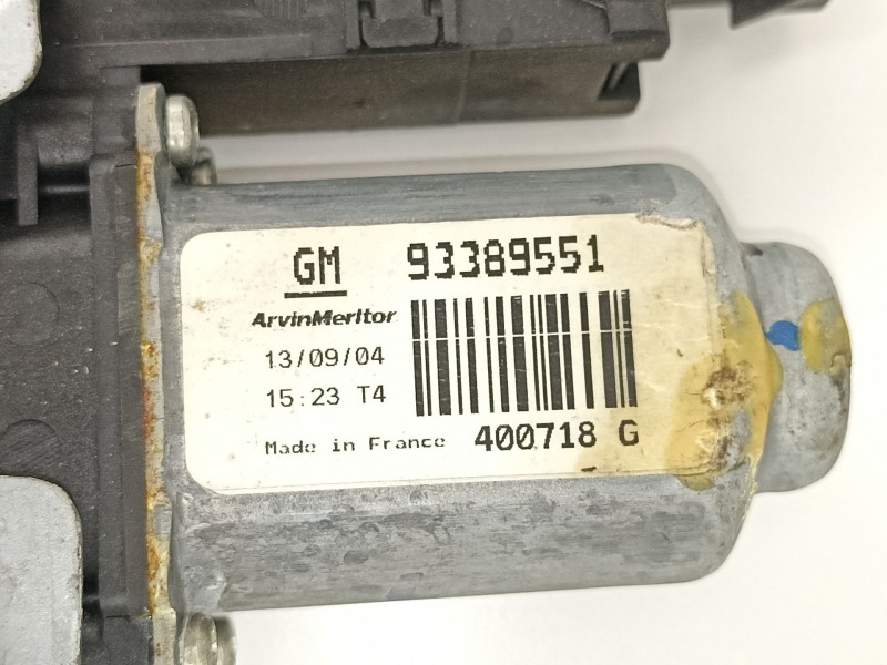 Recambio de elevalunas delantero izquierdo para opel meriva 1.7 16v cdti referencia OEM IAM 93362661 400718G 93389551