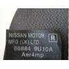 Recambio de cinturon seguridad delantero derecho para nissan note (e11e) 1.4 cat referencia OEM IAM 868849U10A  