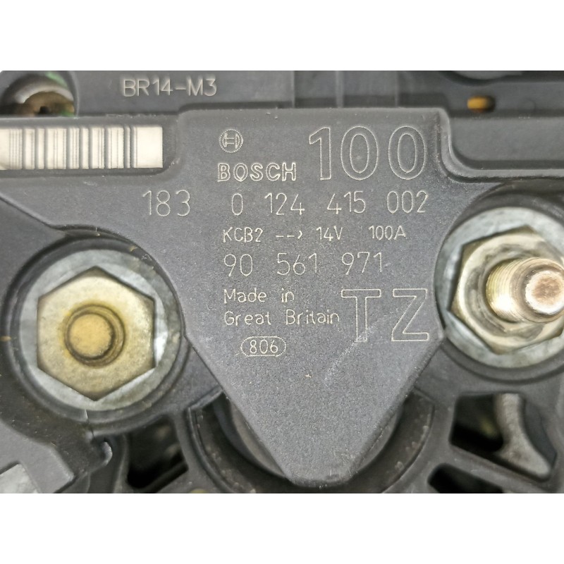 Recambio de alternador para opel astra g fastback (f48_, f08_) 1.8 16v referencia OEM IAM 90561971 0124415002 