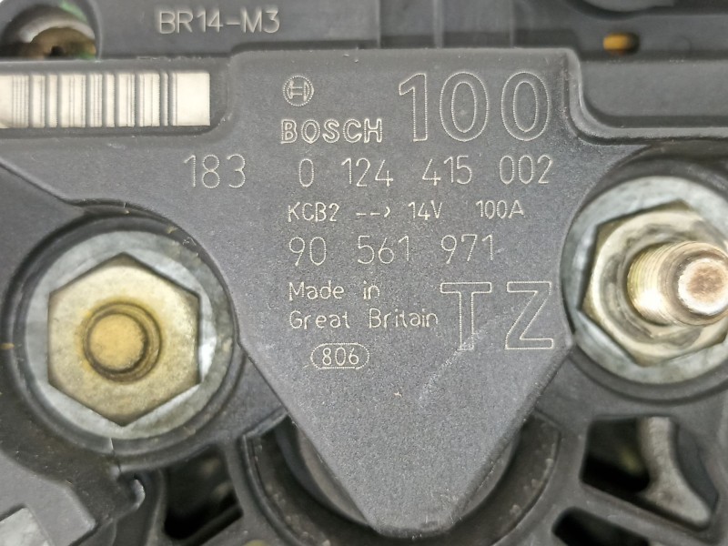 Recambio de alternador para opel astra g fastback (f48_, f08_) 1.8 16v referencia OEM IAM 90561971 0124415002 