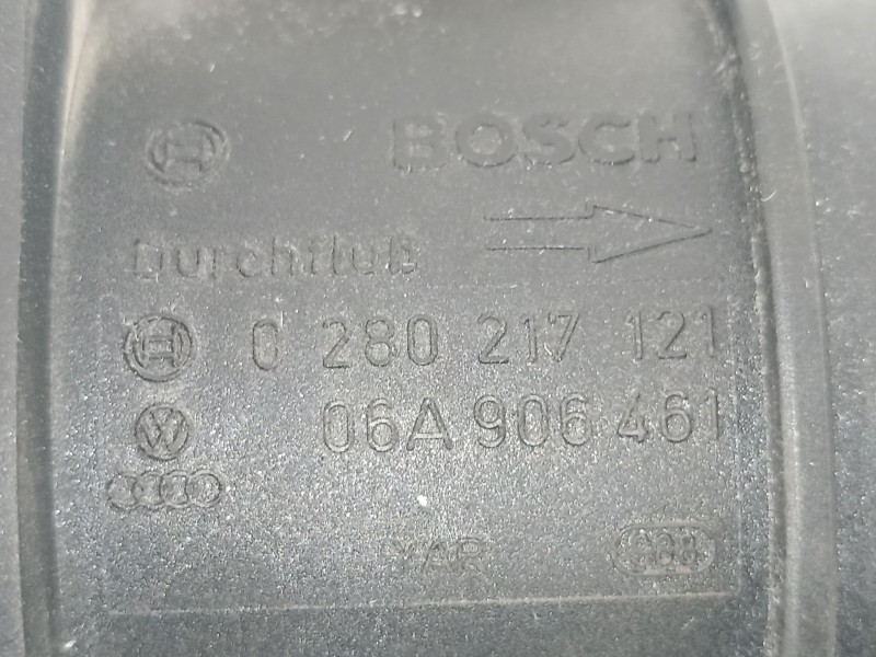 Recambio de caudalimetro para seat toledo (1m2) 1.9 tdi referencia OEM IAM 06A906461 0280217121 