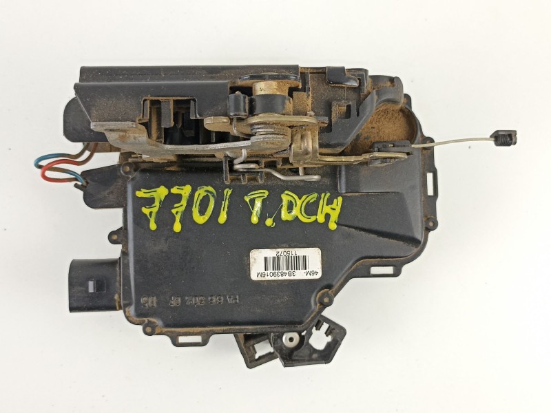 Recambio de cerradura puerta trasera derecha para seat toledo (1m2) 1.9 tdi referencia OEM IAM 3B4839016M  