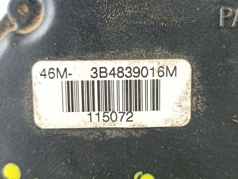 Recambio de cerradura puerta trasera derecha para seat toledo (1m2) 1.9 tdi referencia OEM IAM 3B4839016M  