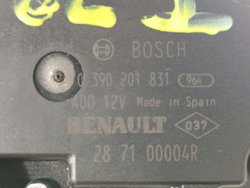 Recambio de motor limpia trasero para renault laguna grandtour iii dynamique referencia OEM IAM 287100004R 0390201831 