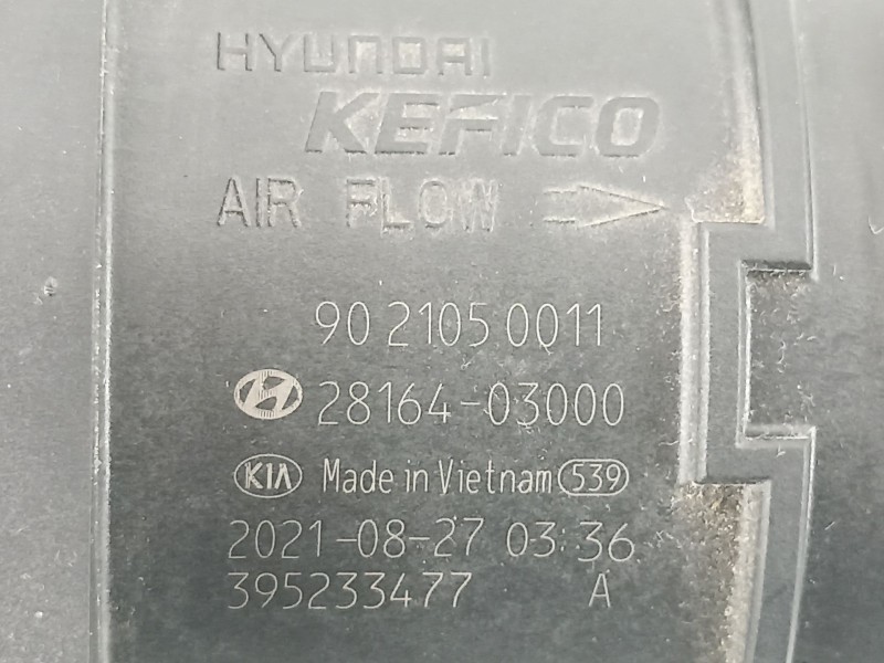 Recambio de caudalimetro para hyundai kona ( os,ose,osi ) 1.6 gdi hybrid referencia OEM IAM 2816403000 9021050011 
