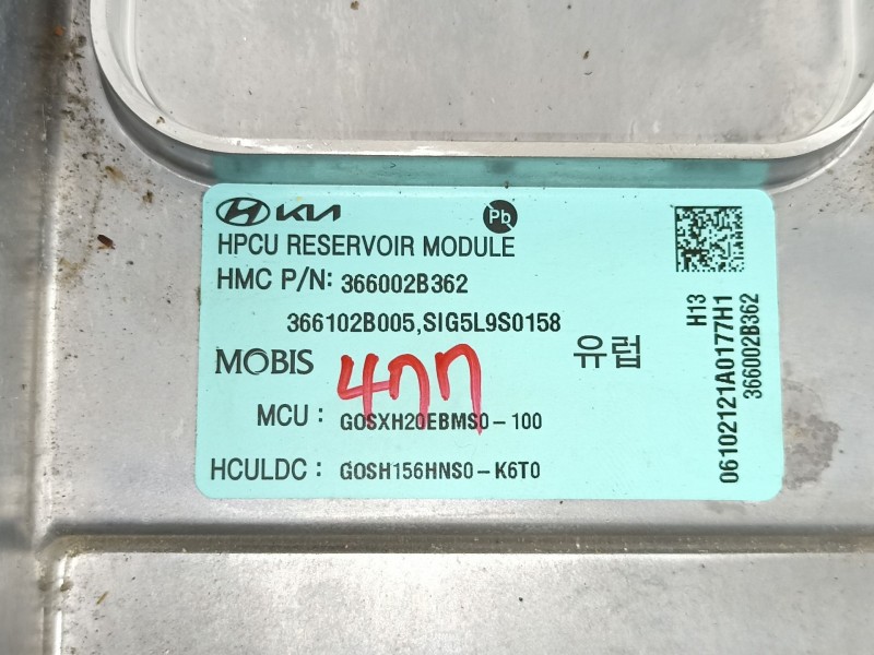 Recambio de conversor (hybrid) para hyundai kona ( os,ose,osi ) 1.6 gdi hybrid referencia OEM IAM 366002B362  